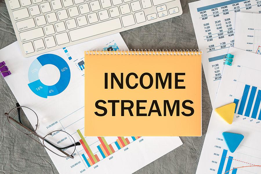 Income streams